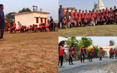 निशुल्क प्रशिक्षण देकर गांव के बच्चों का भविष्य संवार रही सोल्जर डिफेंस -स्पोर्ट्स अकैडमी- Nainital News