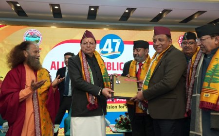 सुशासन और प्रभावी संचार के लिए बंशीधर तिवारी को राष्ट्रीय स्तर पर पहचान