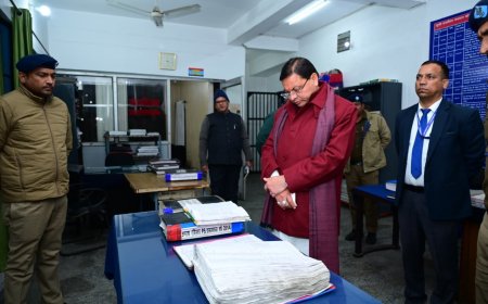 डालनवाला थाने में अव्यवस्था और गंदगी पर मुख्यमंत्री की सख़्त कार्रवाई