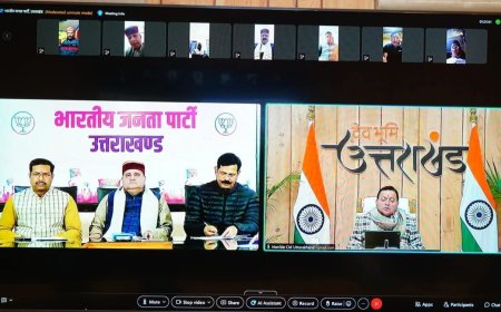 सीएम धामी ने की जन जन की सरकार जन जन के द्वार कार्यक्रम की समीक्षा