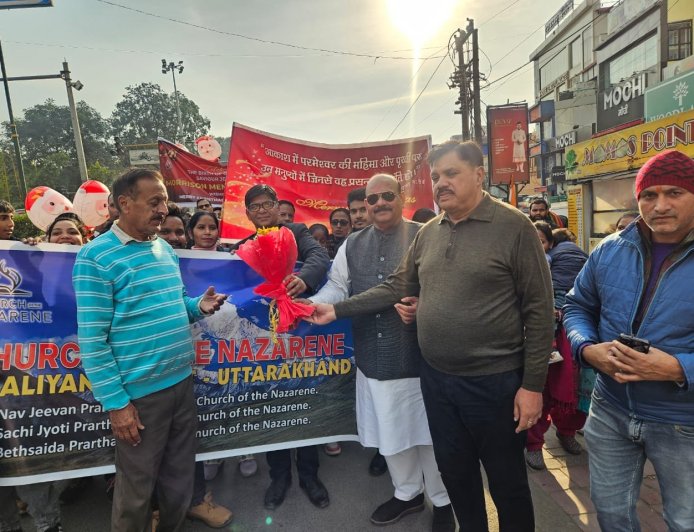 क्रिसमस से पहले कांग्रेस ने दिया सद्भावना का संदेश, देहरादून में किया ये अहम काम