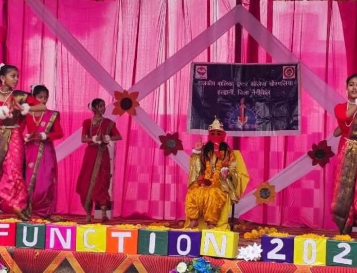 हल्द्वानी: राजकीय बालिका इंटर कॉलेज चोरगालिया के प्रथम वार्षिकोत्सव सृजन में रही लोक संस्कृति की धूम