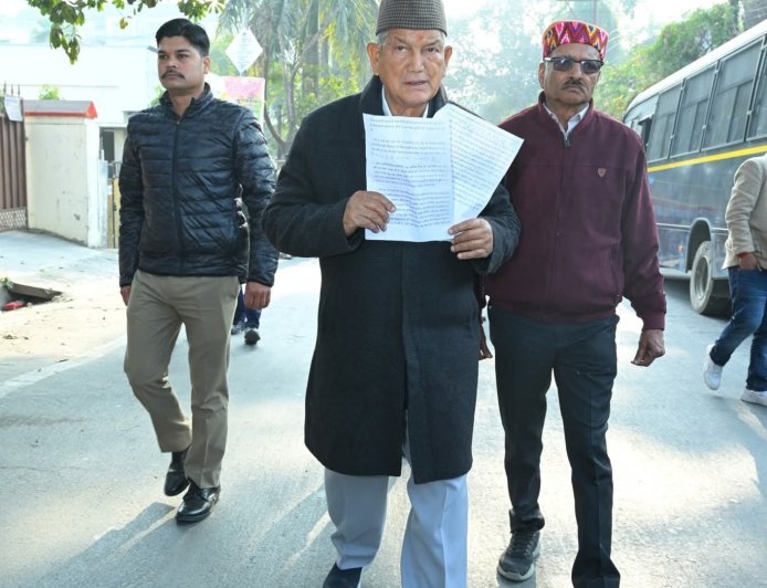 हरीश रावत ने बीजेपी से मांगा पांच सवालों का जवाब