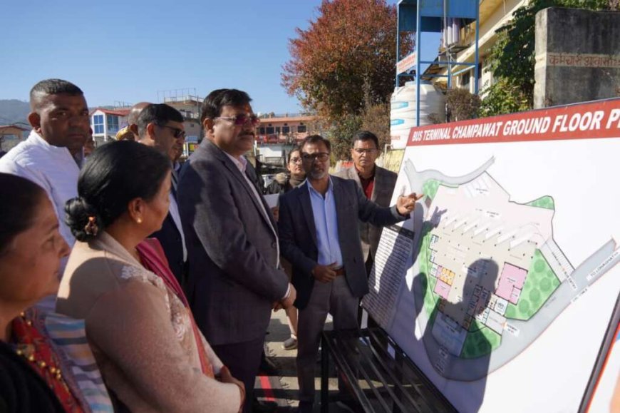 चम्पावत : मुख्य सचिव ने किया बस टर्मिनल, मायावती आश्रम, कोलीढेक झील और एबट माउंट का निरीक्षण