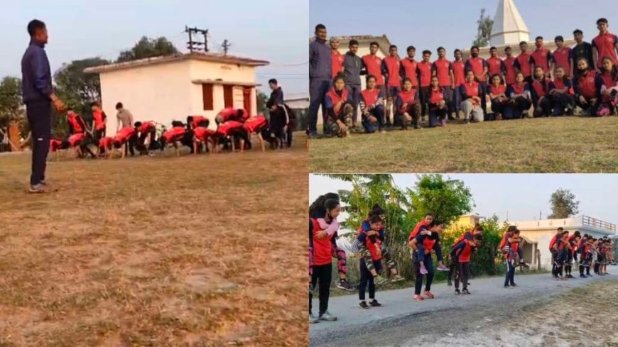 निशुल्क प्रशिक्षण देकर गांव के बच्चों का भविष्य संवार रही सोल्जर डिफेंस -स्पोर्ट्स अकैडमी- Nainital News