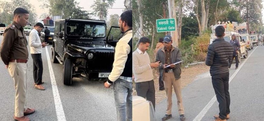 चम्पावत : एआरटीओ ने चलाया सघन अभियान, 158 चालान किए