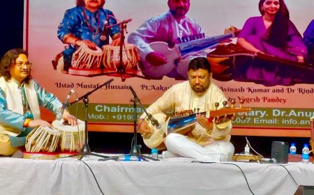 अनुध्वनि संगीत महोत्सव: संगीत मार्तंडों की मौजूदगी में सुरों से सराबोर हुई राजधानी