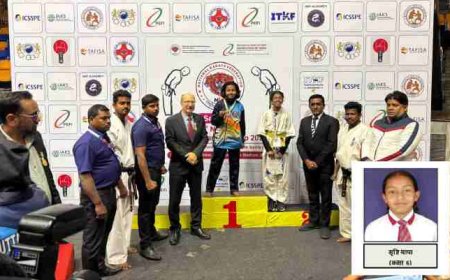 राष्ट्रीय कराटे चैंपियनशिप में सृष्टि थापा का जलवा, तीन पदक जीत रचा इतिहास