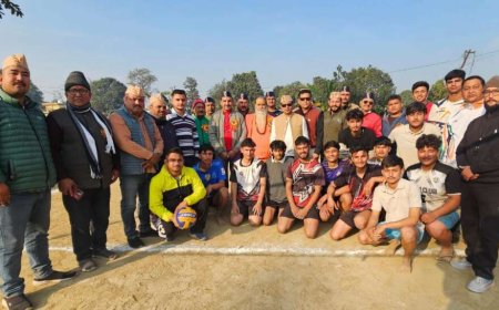 बिंदुखत्ता में उत्तरायणी कौतिक की धूम.. वॉलीबॉल प्रतियोगिता में बालाजी क्लब बना चैंपियन