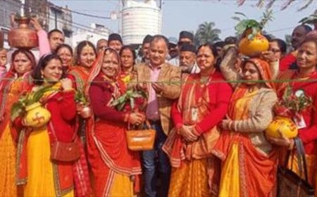 टनकपुर के गांधी मैदान में शुरू हुआ दो दिनी उत्तरायणी मेला