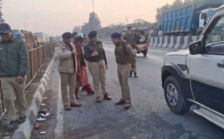 रुद्रपुर: अज्ञात वाहन की टक्कर से स्कूटी सवार दंपति की दर्दनाक मौत