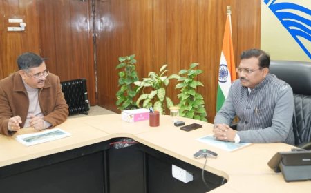 मुख्य सचिव ने जमरानी और सौंग बांध निर्माण की समीक्षा बैठक की