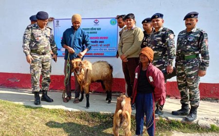 चम्पावत: स्थानीय पशुपालकों की आय में वृद्धि एसएसबी और पशुपालन विभाग के एमओयू से