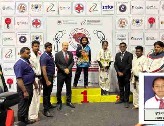 राष्ट्रीय कराटे चैंपियनशिप में सृष्टि थापा का जलवा, तीन पदक जीत रचा इतिहास