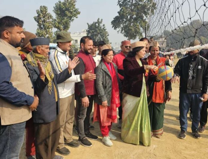 मिनी उत्तराखंड बिंदुखत्ता में उत्तरायणी कौतिक का विधिवत शुभारंभ