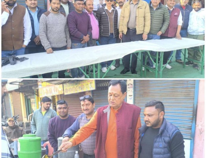 NUJI लालकुआं इकाई का खिचड़ी भोग बना श्रद्धा का केंद्र