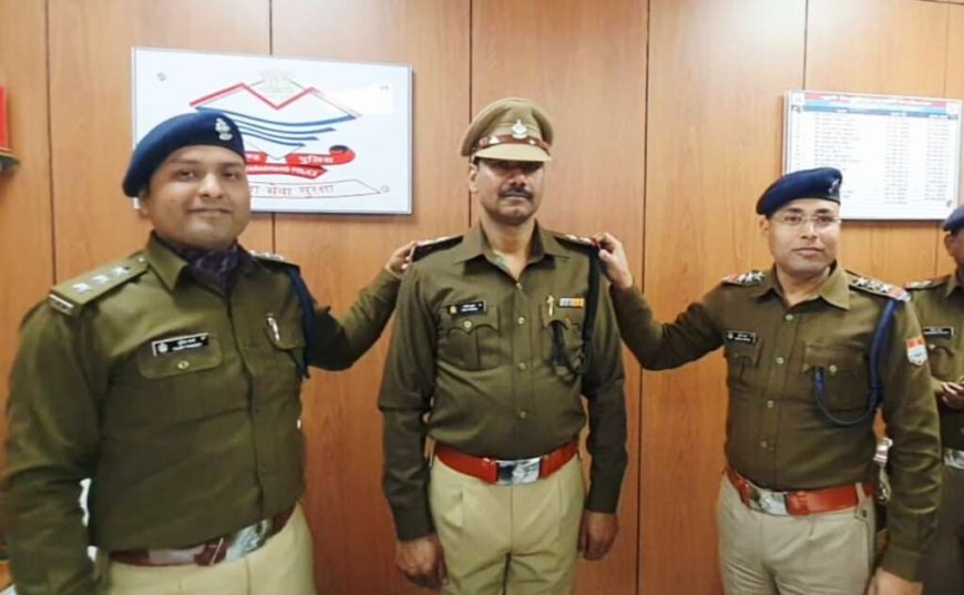 हेड कांस्टेबल तालिब हुसैन सहित पांच पुलिसकर्मियों को.. प्रमोशन का तोहफा