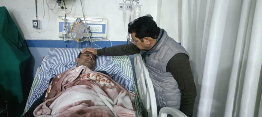 विधायक के बेटे पर जानलेबा हमला