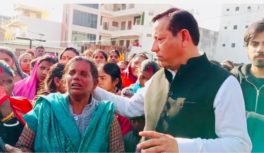 देहरादून की कैंट विधानसभा में नवीन जोशी का जनसंपर्क: कांग्रेस की 2027 में जीत का दावा