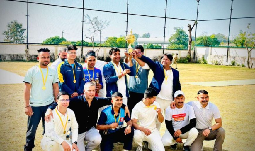 आरटीओ देहरादून संभाग की टीम ने किया रोड सेफ्टी क्रिकेट टूर्नामेंट की फाइनल ट्रॉफी पर क़ब्ज़ा