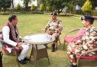 ITBP के DG की सीएम धामी से मुलाकात