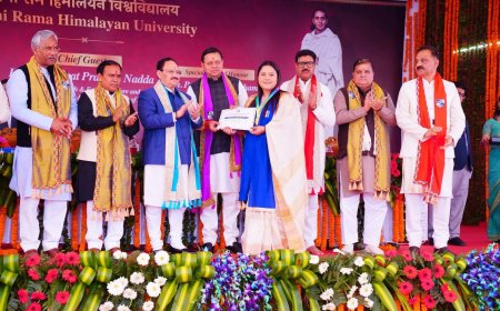 स्वामी राम हिमालयन विश्वविद्यालय का दीक्षांत समारोह