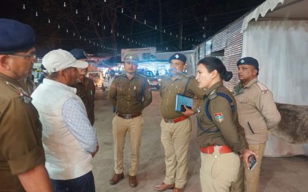 मां पूर्णागिरी मेला : एसपी रेखा यादव ने किया मेला क्षेत्र का स्थलीय निरीक्षण