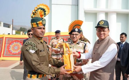 लोहाघाट : मुख्यमंत्री धामी ने आईटीबीपी जवानों का मनोबल बढ़ाया