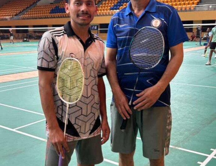 अखिल भारतीय सिविल सेवा बैडमिंटन प्रतियोगिता 2025-26: चम्पावत के विष्णु गिरि गोस्वामी और शंकर गाड़िया गोवा में दिखाएंगे दम