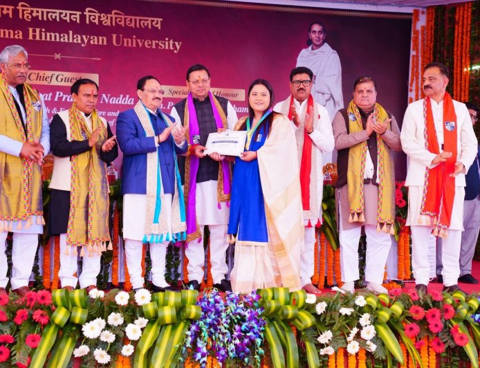 स्वामी राम हिमालयन विश्वविद्यालय का दीक्षांत समारोह