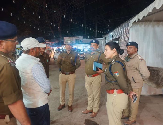 मां पूर्णागिरी मेला : एसपी रेखा यादव ने किया मेला क्षेत्र का स्थलीय निरीक्षण