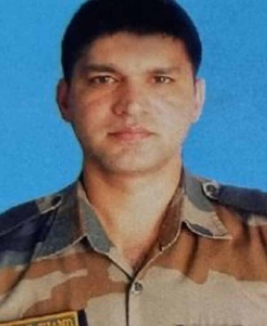 बनबसा : छुट्टी पर घर आए फौजी की अचानक तबियत बिगड़ने से हुई मौत