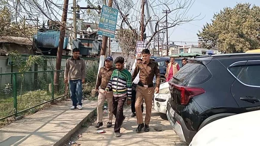 कोर्ट में पेशी पर लाया गया आरोपी फरार, पुलिस के छूटे पसीने, आधे घंटे बाद दोबारा आया हाथ