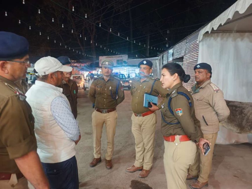 मां पूर्णागिरी मेला : एसपी रेखा यादव ने किया मेला क्षेत्र का स्थलीय निरीक्षण