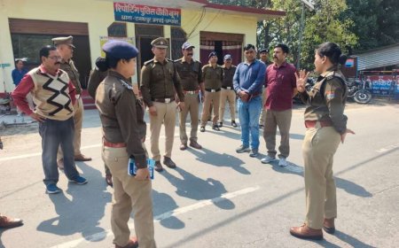 पूर्णागिरि मेला : श्रद्धालुओं की सुरक्षा व्यवस्था के दृष्टिगत एसपी ने मेला क्षेत्र व इंडो-नेपाल बॉर्डर का किया निरीक्षण