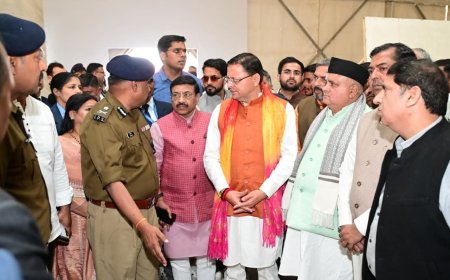 सीएम धामी ने हरिद्वार में अमित शाह के दौरे की तैयारियों का जायजा लिया