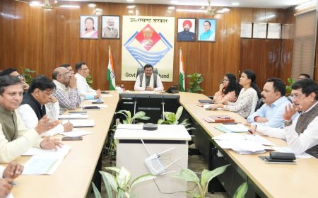 शहरी क्षेत्रों में जल संरक्षण को लेकर मुख्य सचिव के अहम निर्देश