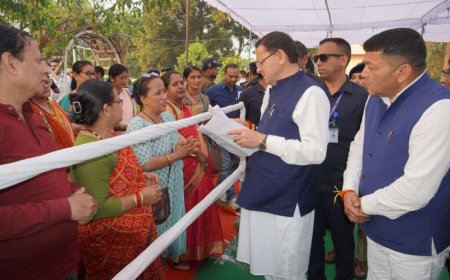 टनकपुर : मुख्यमंत्री धामी ने ‘मुख्य सेवक संवाद’ में सुनी क्षेत्र की समस्याएं, दिए समाधान के निर्देश