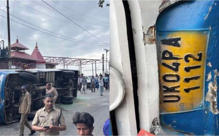 नैनीताल–भवाली रोड पर केमू बस हादसा: 07 घायल, 01 की मौत, SDRF ने किया रेस्क्यू