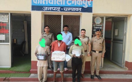 टनकपुर : 4.61 ग्राम स्मैक के साथ युवक गिरफ्तार, नेपाल व देशी शराब के साथ दो दबोचे