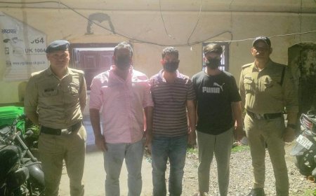 देहरादून में पुलिस ने किया गोलीकांड का खुलासा, 4 आरोपी गिरफ्तार