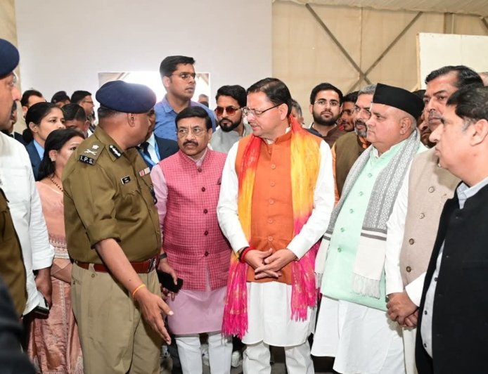 सीएम धामी ने हरिद्वार में अमित शाह के दौरे की तैयारियों का जायजा लिया