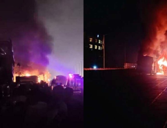 उत्तराखंड: हाईवे पर दर्दनाक हादसा, कई वाहन टकराए; 9 घायल, पति-पत्नी की मौत