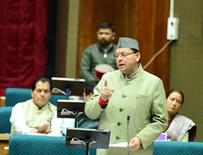 सीएम धामी बोले विकास के लिए बजट में कमी नहीं