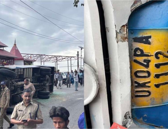 नैनीताल–भवाली रोड पर केमू बस हादसा: 07 घायल, 01 की मौत, SDRF ने किया रेस्क्यू