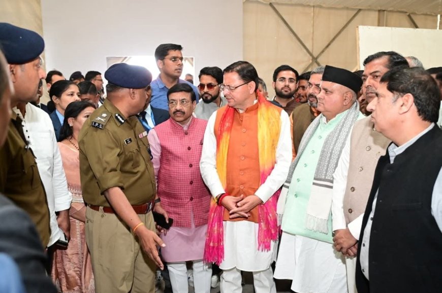 सीएम धामी ने हरिद्वार में अमित शाह के दौरे की तैयारियों का जायजा लिया