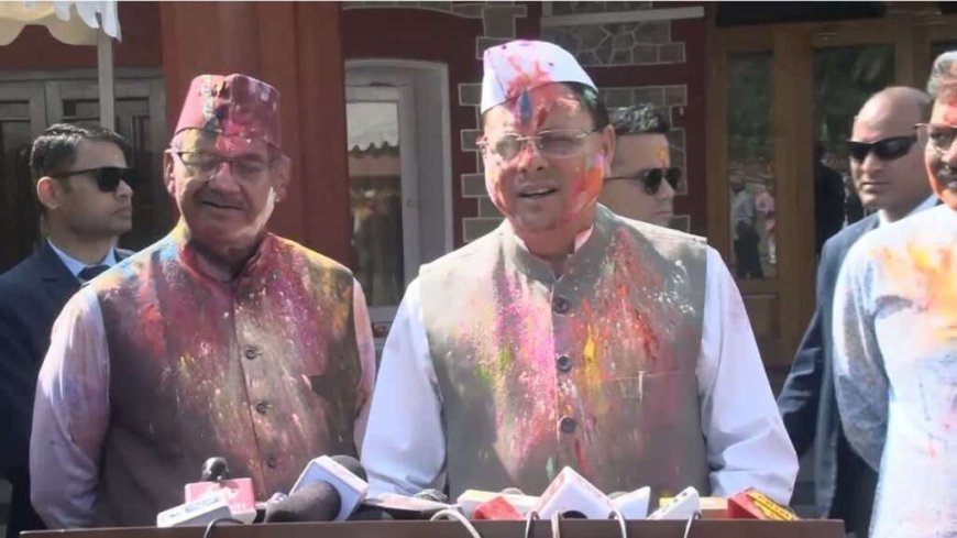 देहरादून : होली के तुरंत बाद पश्चिम बंगाल रवाना हुए सीएम धामी, वजह जानें…