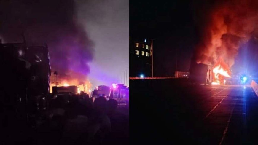 उत्तराखंड: हाईवे पर दर्दनाक हादसा, कई वाहन टकराए; 9 घायल, पति-पत्नी की मौत