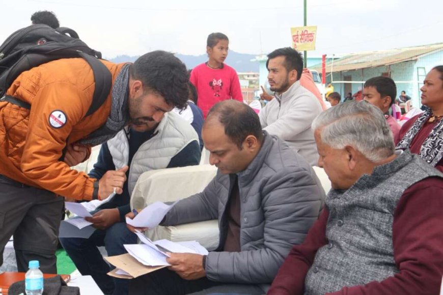 चम्पावत : ‘जन-जन की सरकार: 4 साल बेमिसाल’ मौके पर श्रवण यंत्र वितरण, आधार अपडेट सहित समस्याओं का त्वरित निस्तारण