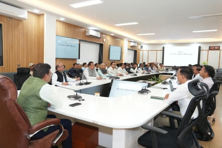 आपदा मोचन निधि से जुड़ी बैठक, कई प्रस्तावों को मिली मंजूरी